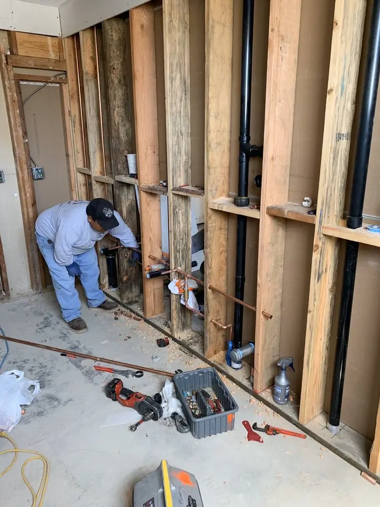 Commercial rough-in plumbing for Commercial Plumbing in North Abington